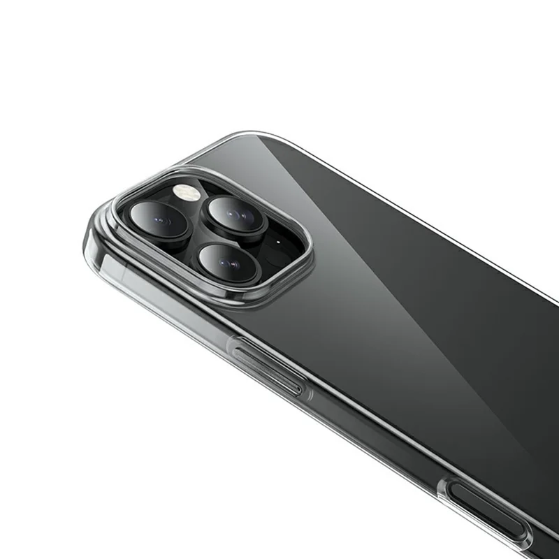 HOCO pour iPhone 16 Pro Coque Transparente en TPU Souple de Protection - Transparent