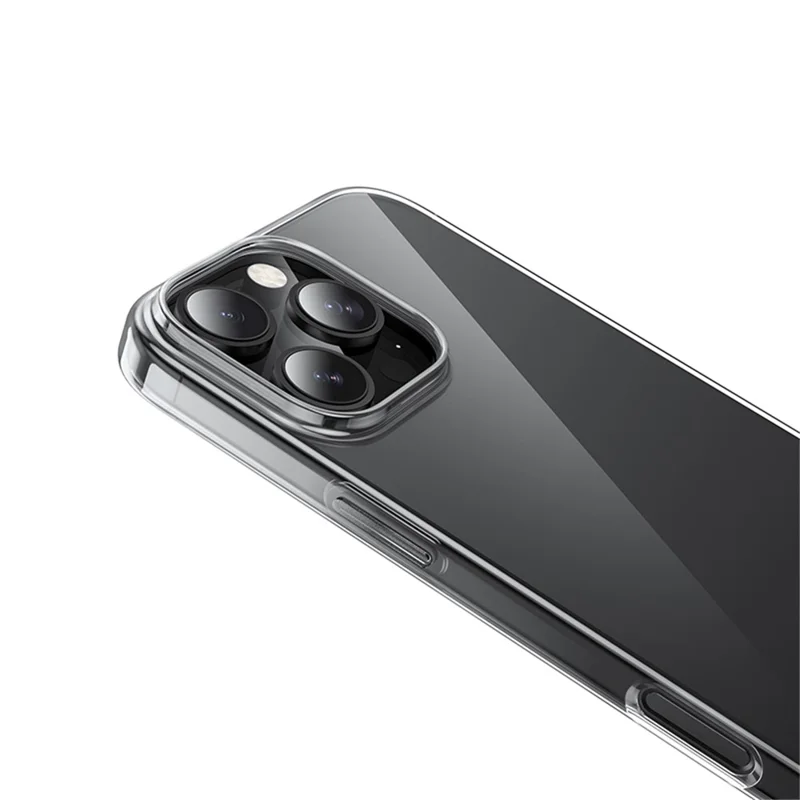 HOCO pour iPhone 15 Pro Max Coque Transparente en TPU Souple de Protection - Transparent