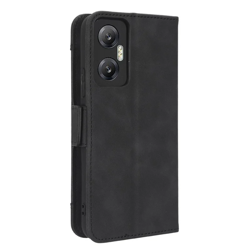 Para Infinix Hot 20 5g / X666 / X666B PU Billetera de Cuero Case de Teléfono Magnético Cierre Magnético Flip Telephip Con Múltiples Ranuras Para Tarjetas - Negro