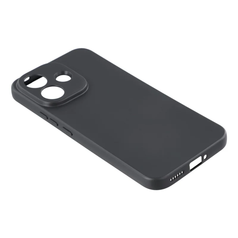 For Xiaomi Redmi Note 17 Pro 5G Case Slim TPU Scratch Resistant Matte Phone Cover - Black
