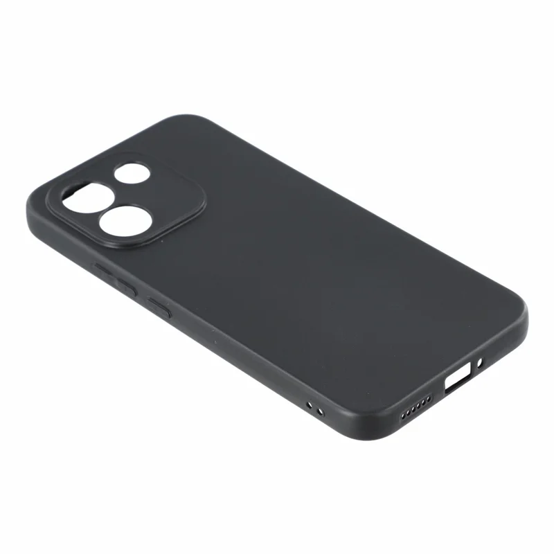 Capa para Xiaomi Redmi Note 17 Pro Max 5G, Capa Fina TPU Antiarranhões, Acabamento Mate - Preto