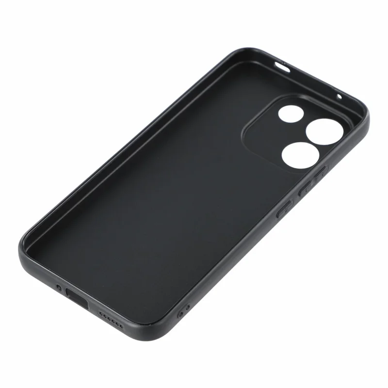 Capa para Xiaomi Redmi Note 17 Pro Max 5G, Capa Fina TPU Antiarranhões, Acabamento Mate - Preto