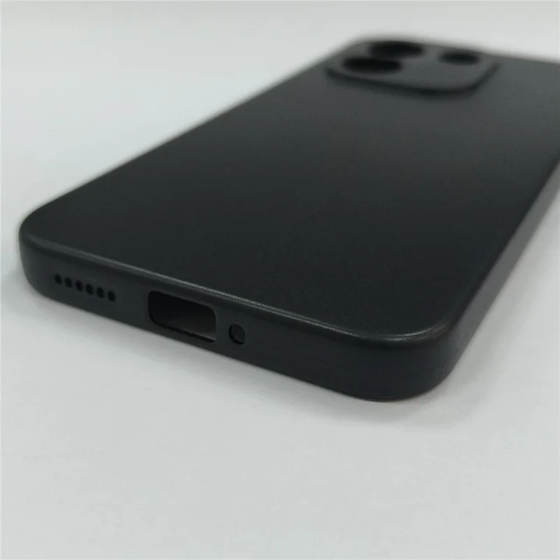 25 pièces pour Xiaomi Redmi Note 17 Pro Max 5G Coque 1,2 mm TPU Couvercle mat - Noir