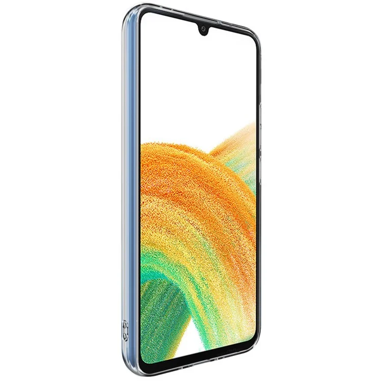 IMAK UX-5 Series for Samsung Galaxy A34 5G Soft TPU Protective Phone Case Crystal Clear Scratch-resistant Cell Phone Cover