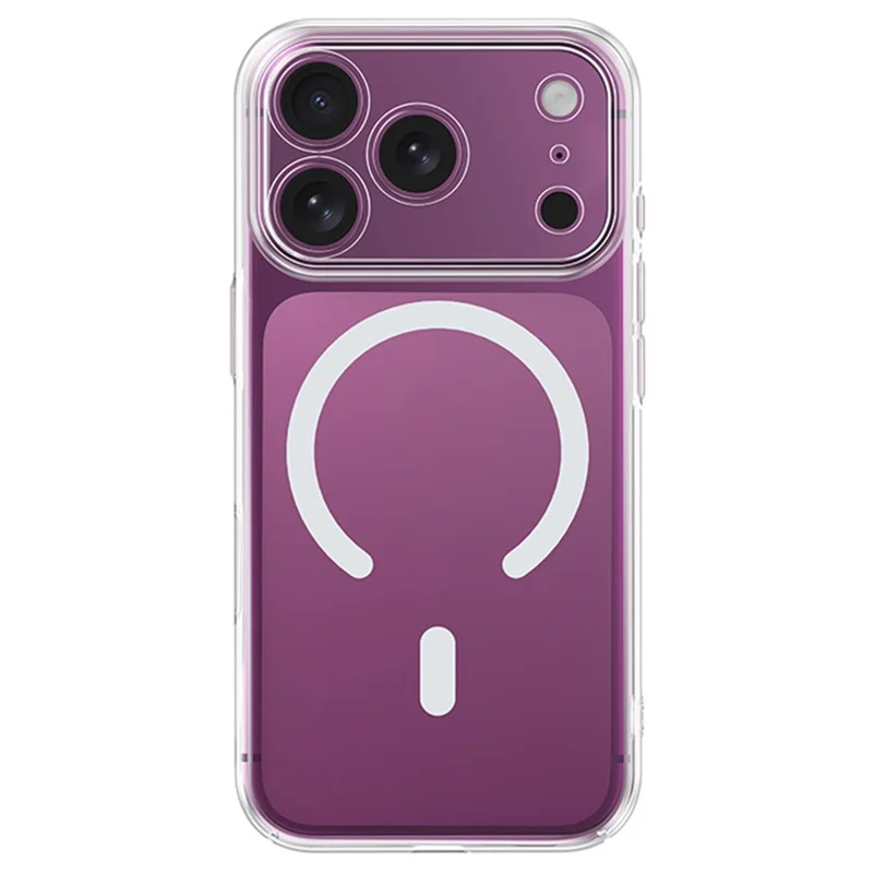 BENKS لهاتف iPhone 18 Pro / 17 Pro غطاء مغناطيسي رفيع جدًا شفاف من مادة PC - شفاف