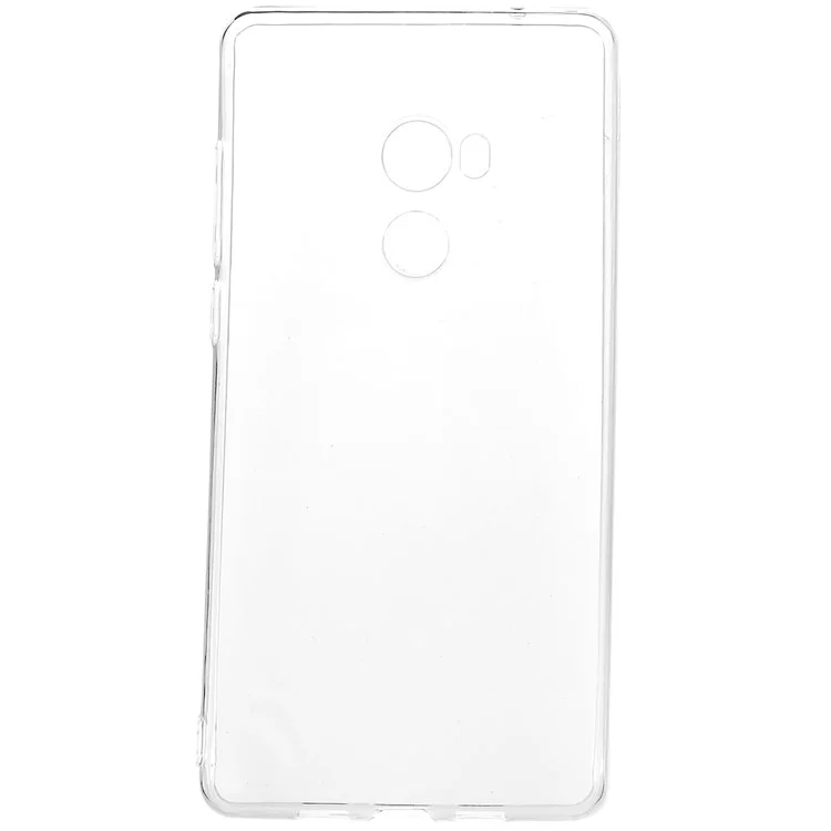 For Xiaomi Mi Mix 2 Soft TPU Clear Cover Slim Anti-Scratch Protective Phone Case