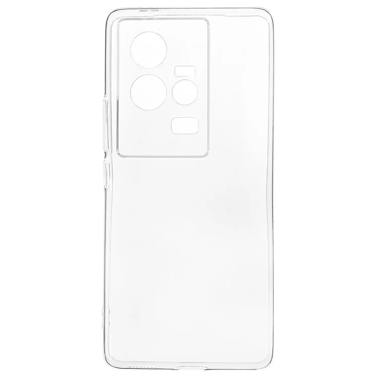 Pour Vivo Iqoo 11 5g Slim Soft TPU TPU Appeciage Antiscratch Thelle Coble Cover Anti-yeum