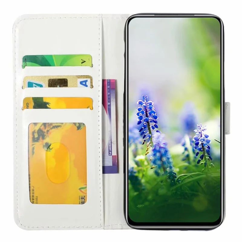 For Oppo Reno8 Lite 5G / Reno7 Z 5G PU Leather Wallet Case Magnetic Closure Stand Full Protection Folio Flip Pattern Printing Phone Cover with Strap - Two Wolves