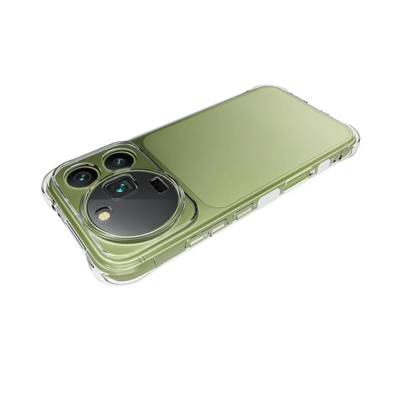 Capa TPU para Honor Magic9 Pro Max 5G, Capa Transparente Anti-derrapante e à Prova de Quedas - Transparente