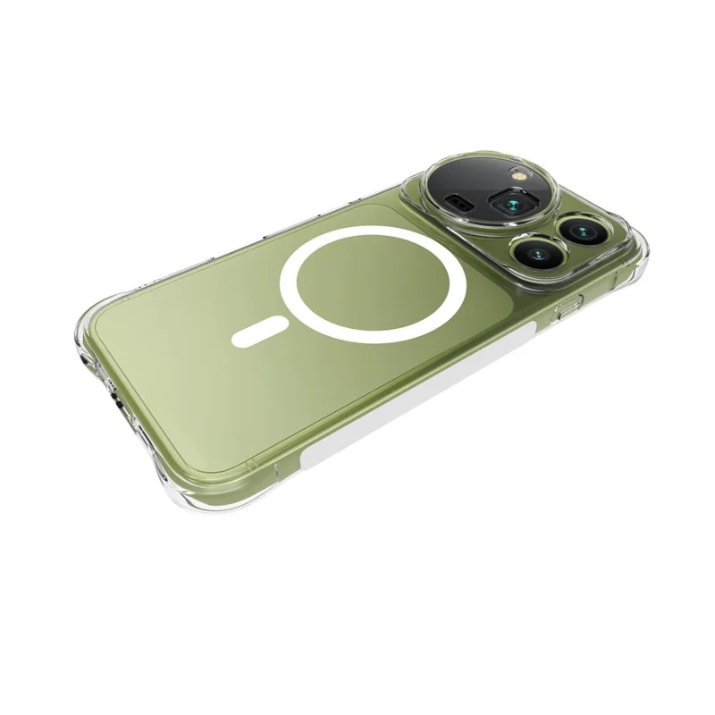 Bulk Purchasing For Honor Magic9 Pro Max 5G Magnetic Case TPU Anti-drop Phone Back Cover - Transparent