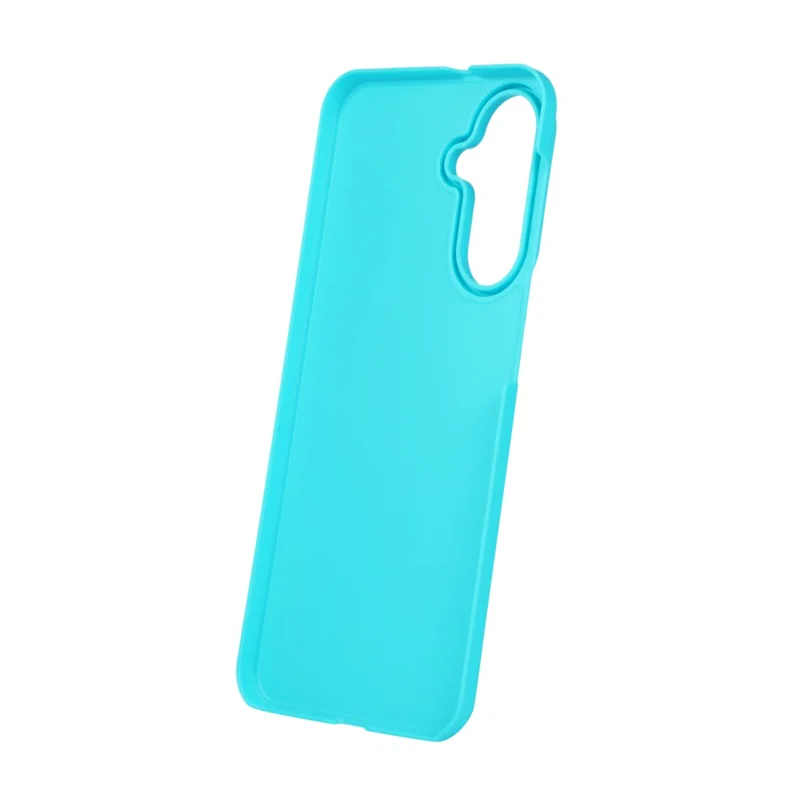 For Samsung Galaxy A57 5G Case Color Blocking Wave Pattern PC + TPU Phone Back Cover - Pink