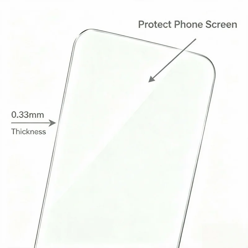 For iPhone 18 Pro Max Magnetic Phone Case Set with Lens Protector and Clear Tempered Glass Screen Protector - White