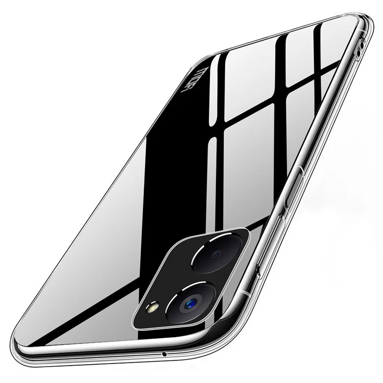 MOFI for Realme 10 4G Crystal Clear Anti-scratch Phone Cover Drop-proof Ultra Slim Flexible TPU Case