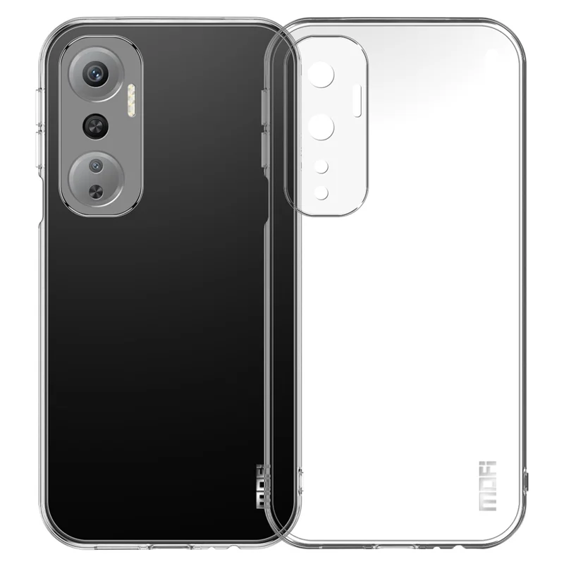 MOFI for Infinix Hot 20 4G Crystal Clear Phone Case Flexible TPU Ultra Slim Cover