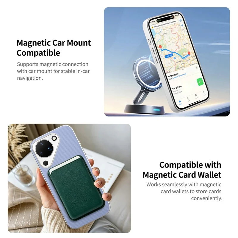 Vicky Marques For Huawei Pura 90 Magnetic Case with Tempered Glass Screen Protector ...