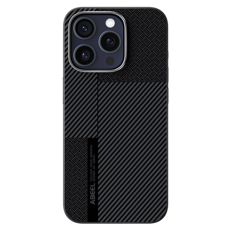 ABEEL For iPhone 15 Pro Magnetic Case 6D Printed Shockproof Protective Phone Cover - Shield Armor No. 1
