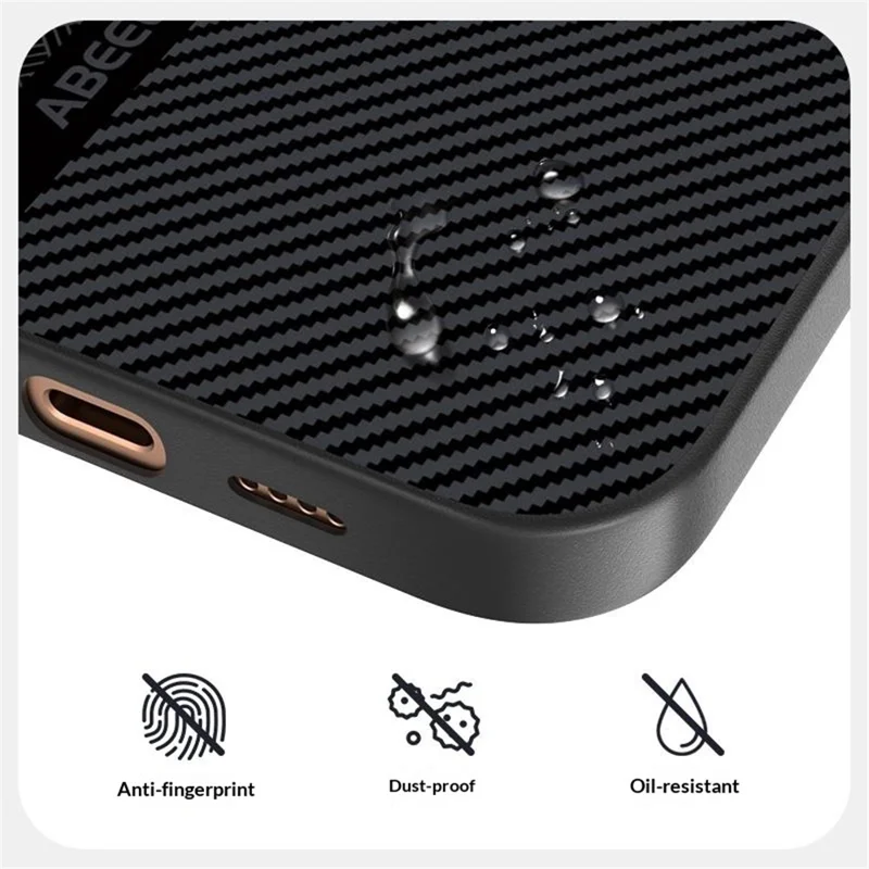ABEEL For iPhone 15 Pro Max Magnetic Case 6D Printed Shockproof Protective Phone Cover - Shield Armor No. 1