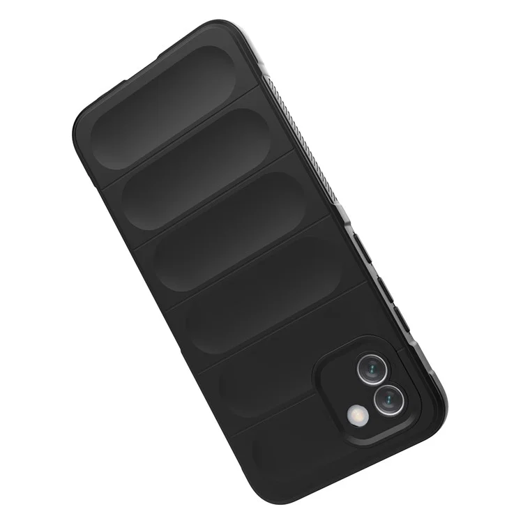 Per Samsung Galaxy A03 (164,2 x 75,9 x 9,1 Mm) Copertura Per Cellulare TPU Resistente Agli Urti Robusto Antisce - Nero
