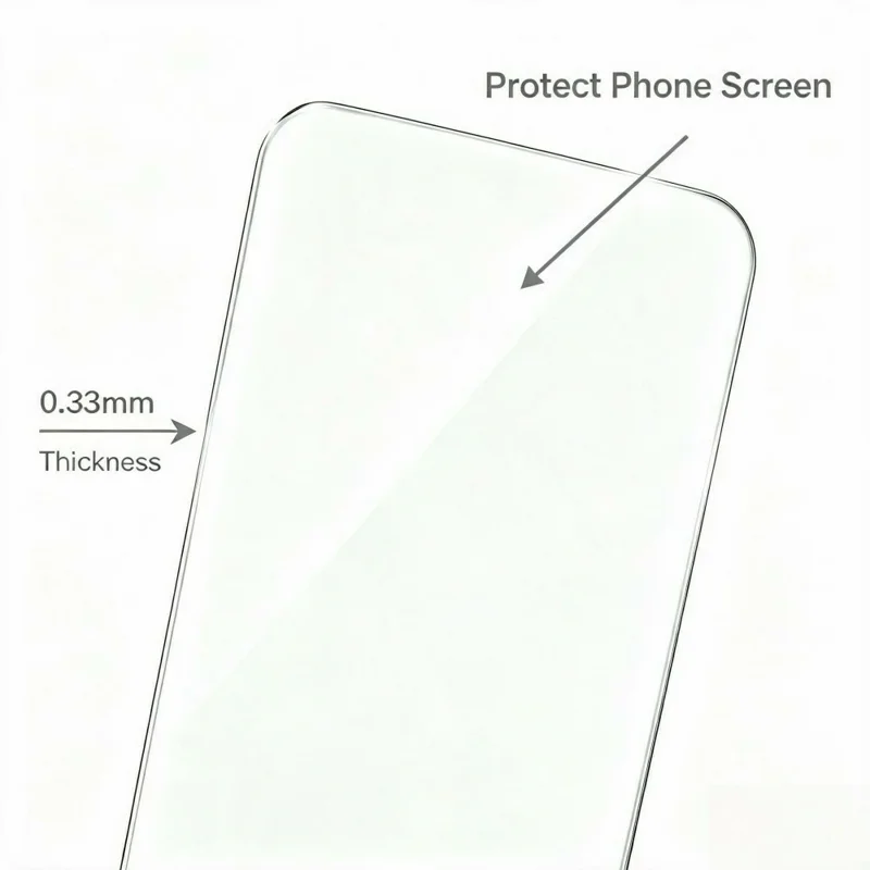 For iPhone 18 Pro Magnetic Phone Case Set with Lens Protector and Clear Tempered Glass Screen Protector - White