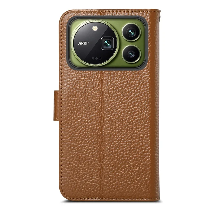 For Honor Magic9 Pro Max 5G Case RFID Blocking Wallet Split Leather Phone Cover - Brown