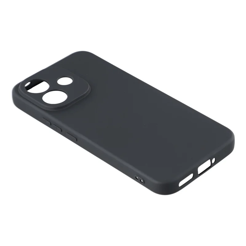 For Xiaomi Redmi Note 17 Pro 5G Case Arc Edge 2.0mm TPU Protective Phone Cover - Black