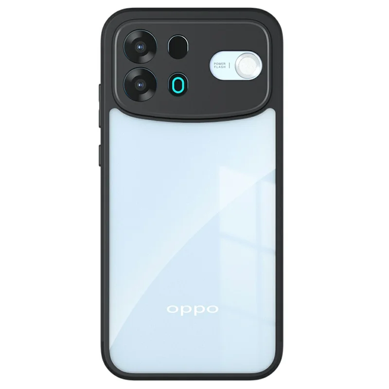 Coque pour Oppo A7 Pro Max 5G en TPU + PC, étui anti-choc - Transparent