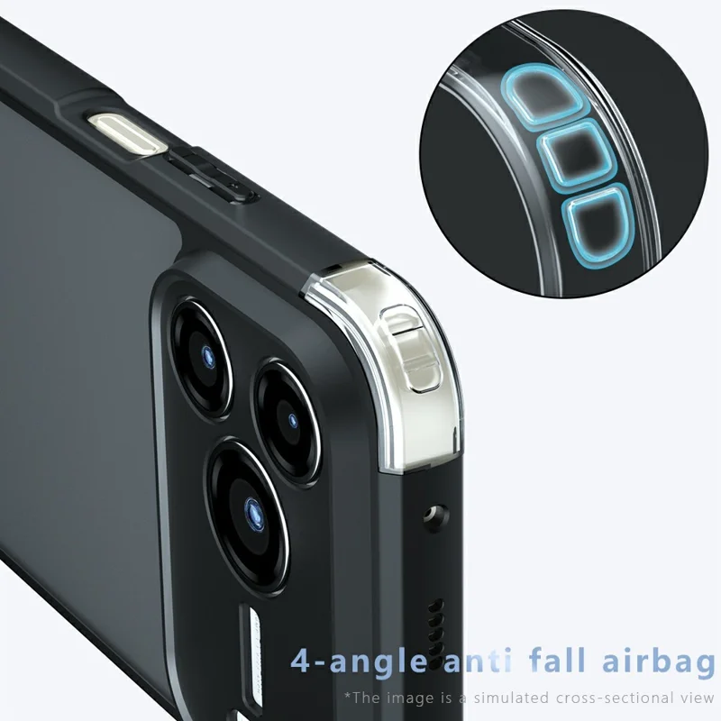 For Huawei nova 16 SE 5G Case TPU + PC Shockproof Phone Cover - Transparent