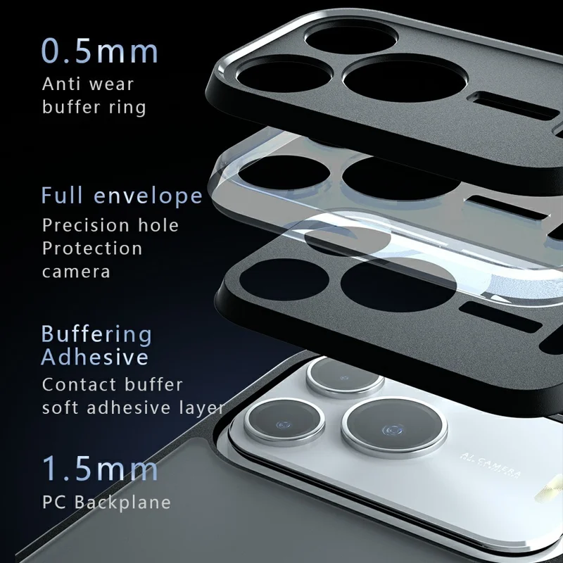 For Huawei nova 16 SE 5G Case TPU + PC Shockproof Phone Cover - Transparent