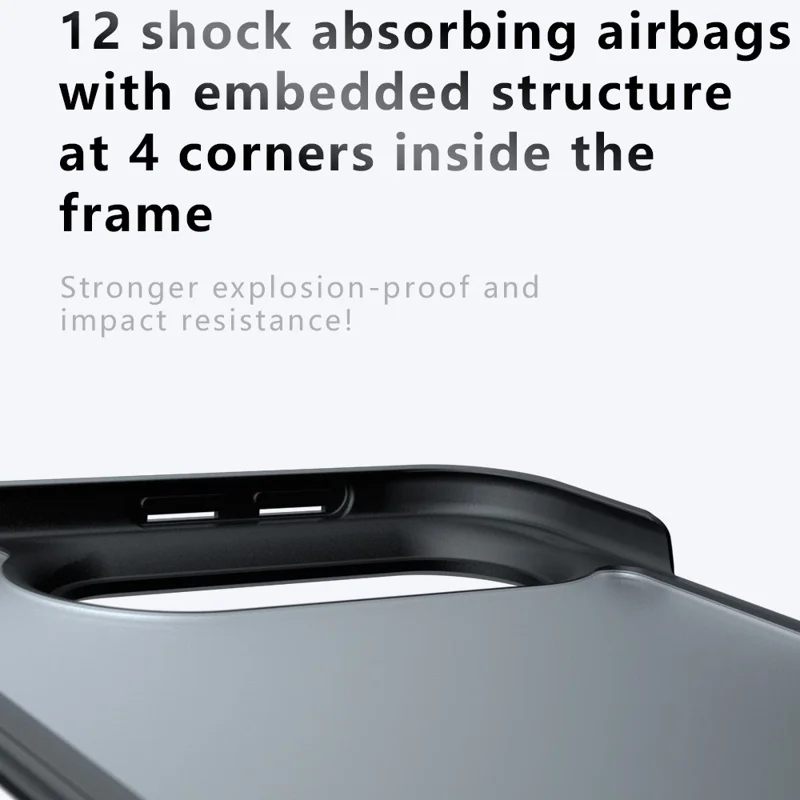 Чехол для iPhone Duo TPU + PC ударопрочный прозрачный чехол для телефона