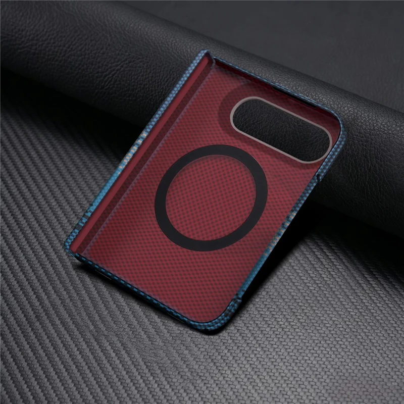 Чехол For iPhone Duo с магнитом и защитой экрана, водонепроницаемый жесткий чехол из поликарбоната с защитой шарнира, синий