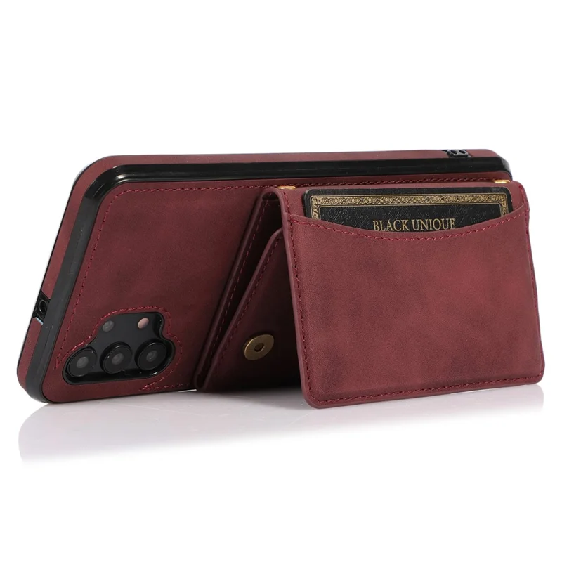 Для Samsung Galaxy A32 4G (версия Eu) Три-разгона - Красное Вино