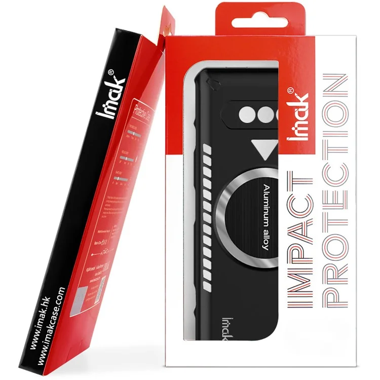 IMAK para Xiaomi Black Shark 4 / 4 Pro / 4S / 4S Pro / 5 RS Carcasa de Teléfono con Disipación de Calor Suave TPU Resistente a Golpes y Protectora