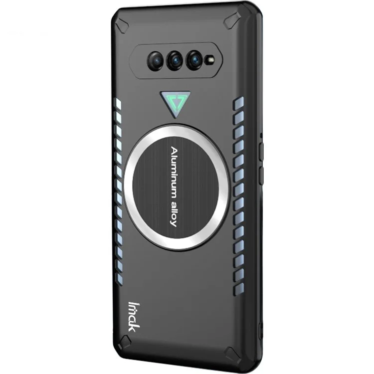 IMAK para Xiaomi Black Shark 4 / 4 Pro / 4S / 4S Pro / 5 RS Carcasa de Teléfono con Disipación de Calor Suave TPU Resistente a Golpes y Protectora
