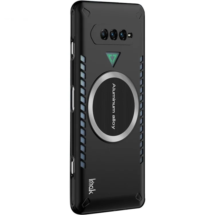 IMAK para Xiaomi Black Shark 4 / 4 Pro / 4S / 4S Pro / 5 RS Carcasa de Teléfono con Disipación de Calor Suave TPU Resistente a Golpes y Protectora