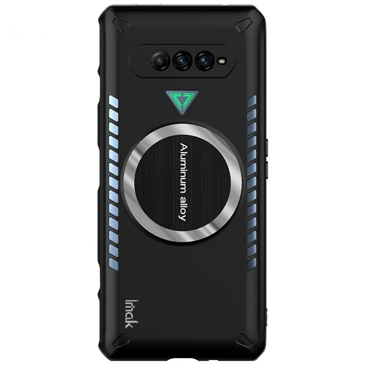 Imak Pour Xiaomi Shark Noir 4 / 4 Pro / 4S / 4S Pro / 5 rs Dissipation de Chaleur Case de Téléphone Soft TPU Couvercle de Protection à L'épreuve Des Chocs