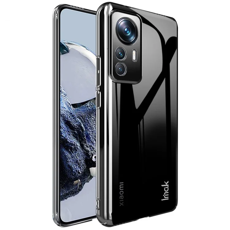 IMAK Air II Pro Anti-scratch Crystal Phone Cover для Xiaomi 12T 5G / Redmi K50 Ultra 5G, Hard PC Anti-fall Phone Case