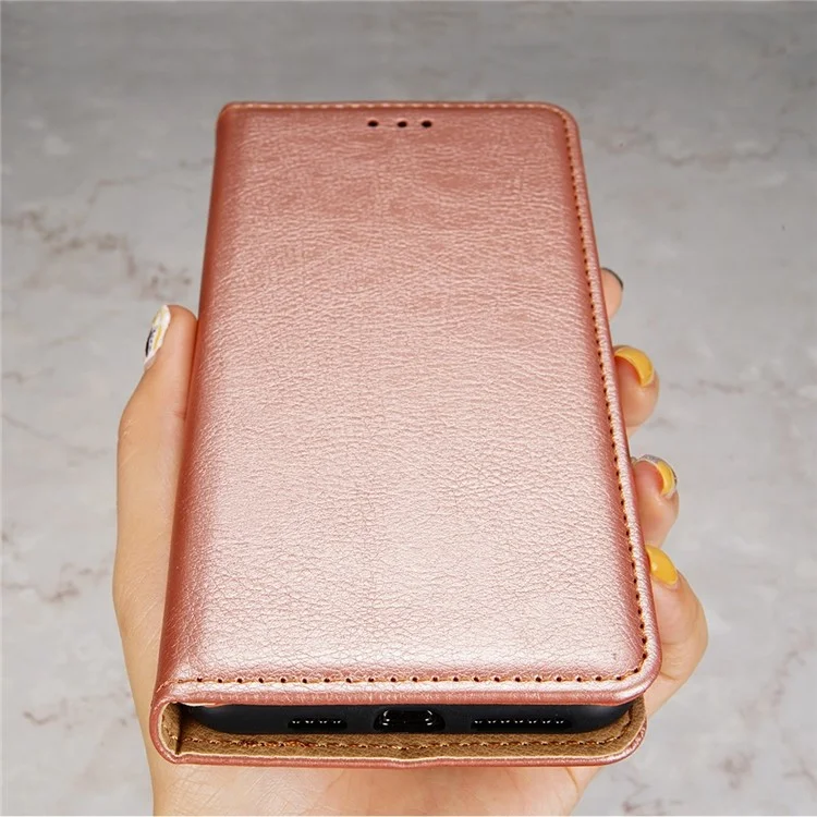 Pour Oppo Reno9 Pro 5G / Reno9 5G Magnétique Magnétique Couverture de Protection Autor - or Rose