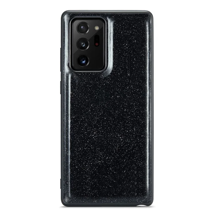 Dg. Ming M3 Series Pour Samsung Galaxy Note20 Ultra / Remarque20 Ultra 5G 2-en-1 en Cuir Pli en Cuir pc + Tpu Anti-fall Back Case Kickstand Magnetic Détachable Portefeuille à Fermeture Éclair Détachable Couverture - Noir