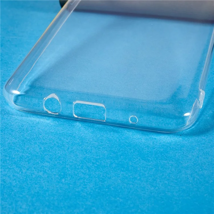 Für Infinix Hot 10 Play Ultra-Thin Soft TPU Handy-Rückseite Transparente Anti-Kratz-Schutzhülle