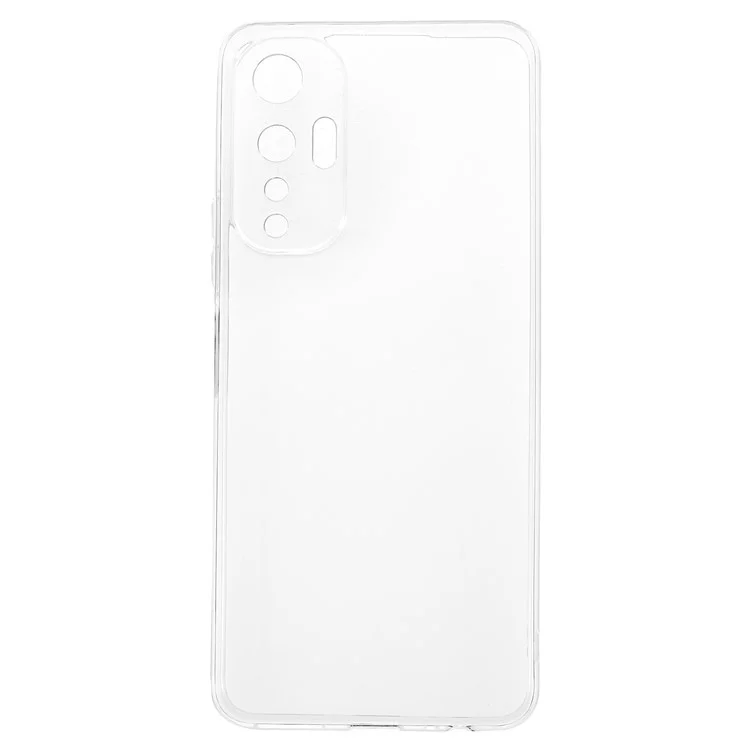 Para Infinix Hot 20S 4G X6827 Ultra-Thin Clear Soft TPU Protective Cover Drop-Proof Anti-Scratch Phone Back Case