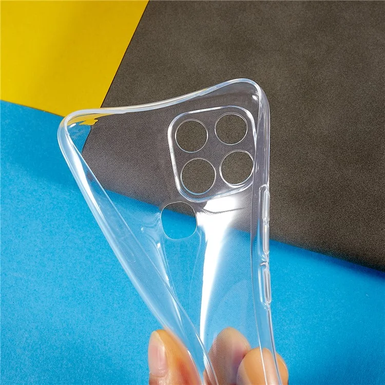 Pour Infinix Smart 6 Ultra-Thin Soft TPU Clear Protective Cover Drop-Proof Anti-Scratch Phone Back Case