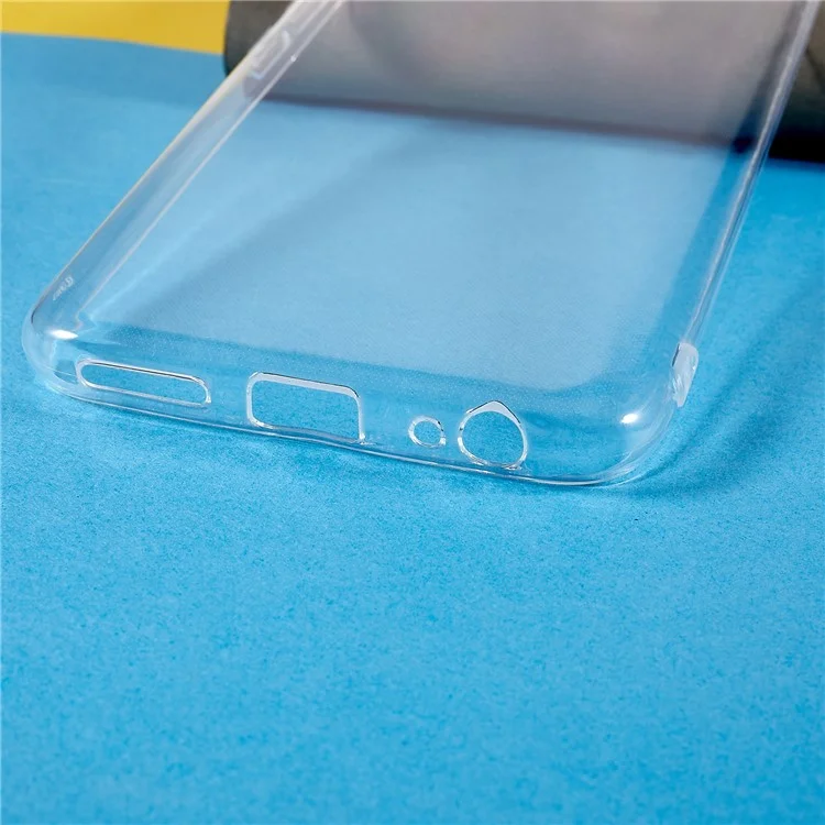 Pour Infinix Smart 6 Ultra-Thin Soft TPU Clear Protective Cover Drop-Proof Anti-Scratch Phone Back Case