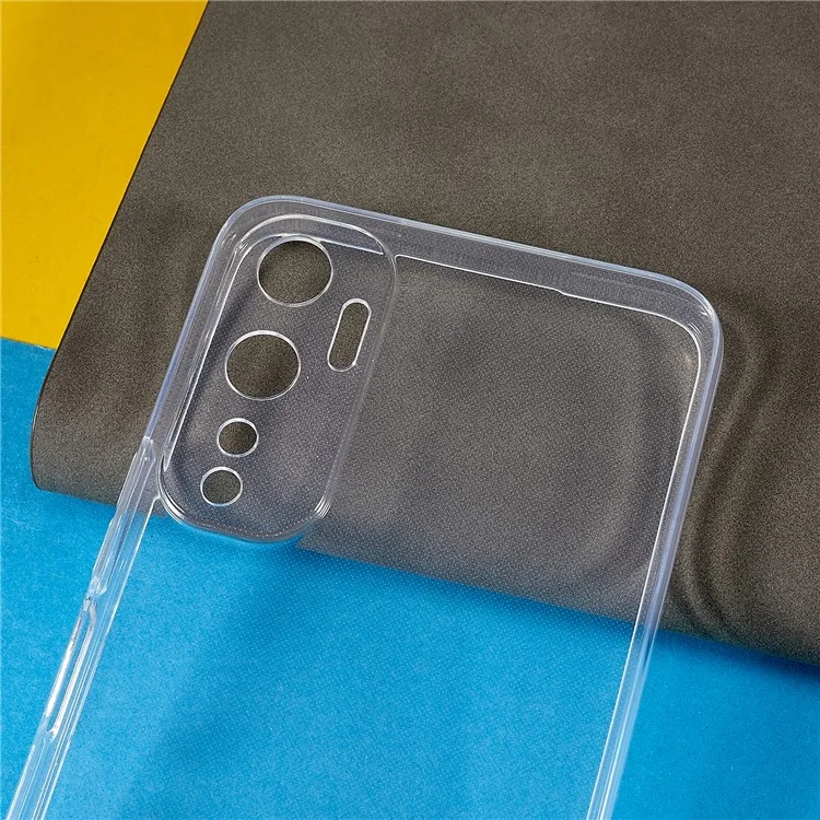 Para Infinix Hot 20 4G Ultra Slim Flexible TPU Cover Drop-Proof Crystal Clear Protective Phone Case