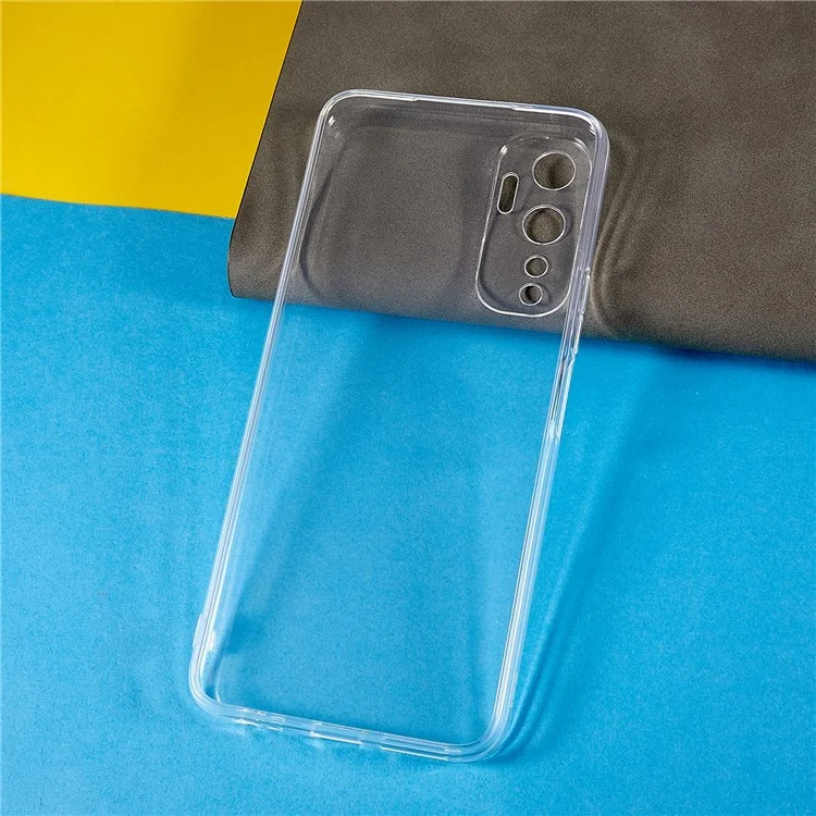 Para Infinix Hot 20 4G Ultra Slim Flexible TPU Cover Drop-Proof Crystal Clear Protective Phone Case