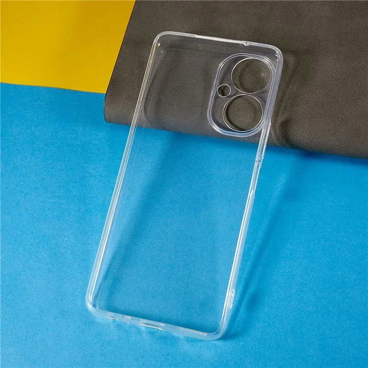 Für TECNO Camon 19 Pro 5G Flexible TPU-Handyhülle Transparent Ultra Slim Anti-Drop Rückabdeckung