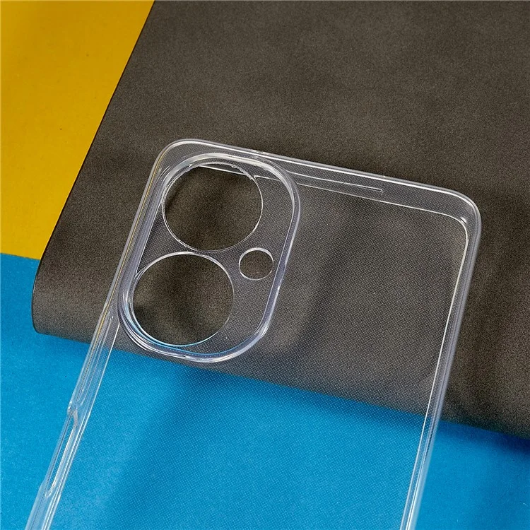 Für TECNO Camon 19 Pro 5G Flexible TPU-Handyhülle Transparent Ultra Slim Anti-Drop Rückabdeckung