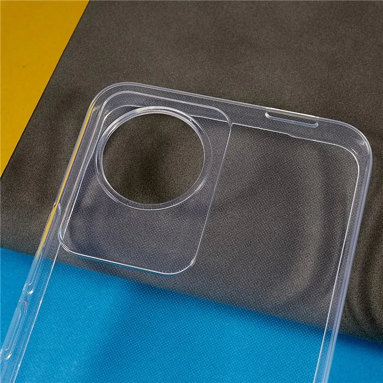 For vivo Y02 4G Ultra Slim Soft TPU Transparent Case Drop-Proof Cell Phone Protective Cover