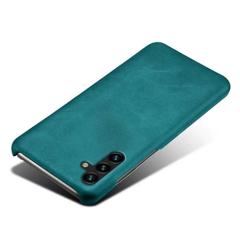 Protective Phone Cover For Samsung Galaxy A54 5G, Calf Textured PU Leather Coated PC Mobile Phone Case - Green