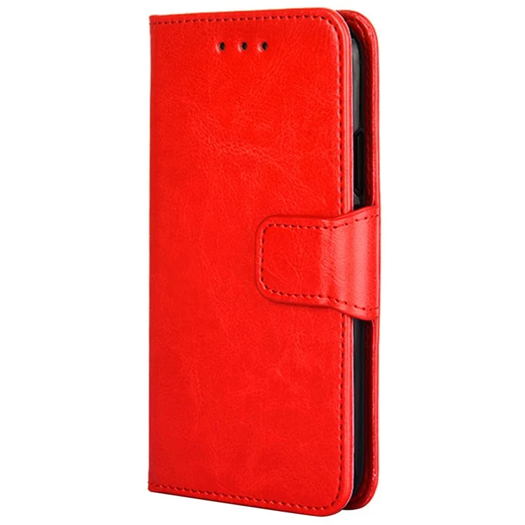 Para Xiaomi 13 Pro 5G Anti-drop PU Leather Flip Phone Wallet Case Magnetic Stand Scratch-resistant Phone Cover - Red