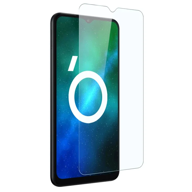 NORTHJO Für Samsung Galaxy A04 4G (164,4 x 76,3 x 9,1 mm) 2-in-1 Sturzsicheres Soft-TPU-Handyhülle + Kratzfester und explosionsgeschützter Panzerglas-Bildschirmschutz - Transparent
